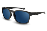 Towan Black - Blue Mirror Polarised Lens